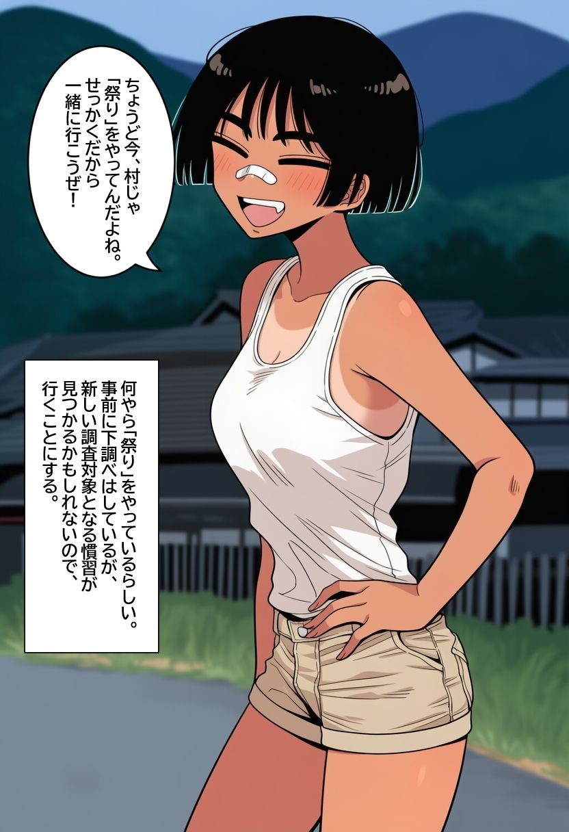 孕ませ村のボーイッシュ娘 日焼けした陸上女子が、無責任中出しされて妊娠するまで。 画像3