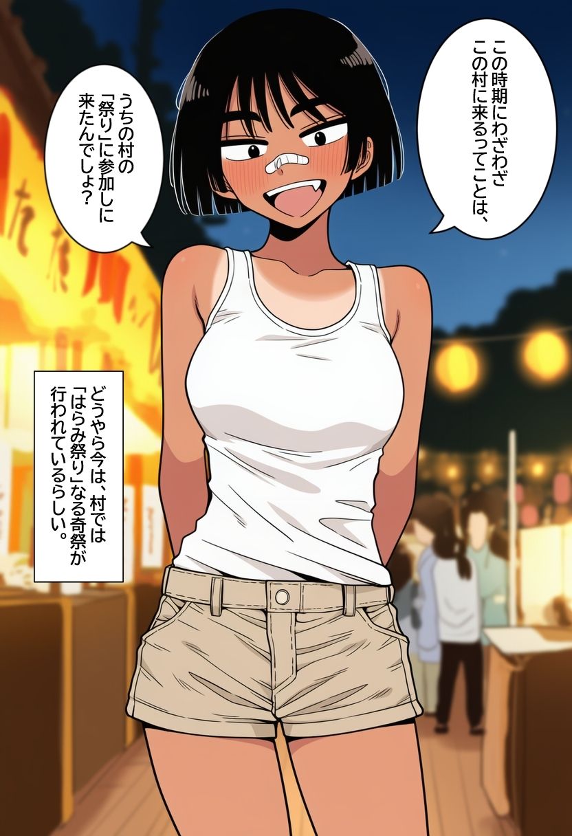 孕ませ村のボーイッシュ娘 日焼けした陸上女子が、無責任中出しされて妊娠するまで。 画像5