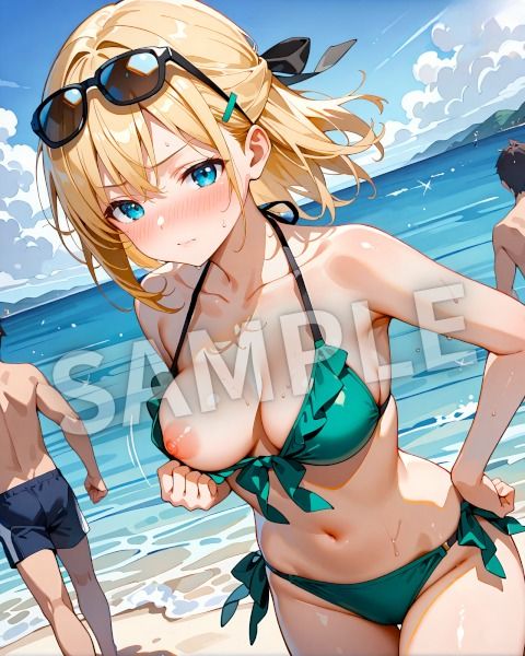 サンプル画像5:SUMMER MOMENTs ― カレンのビーチハプニングコレクション ―(カレン/Karen) [d_730213]