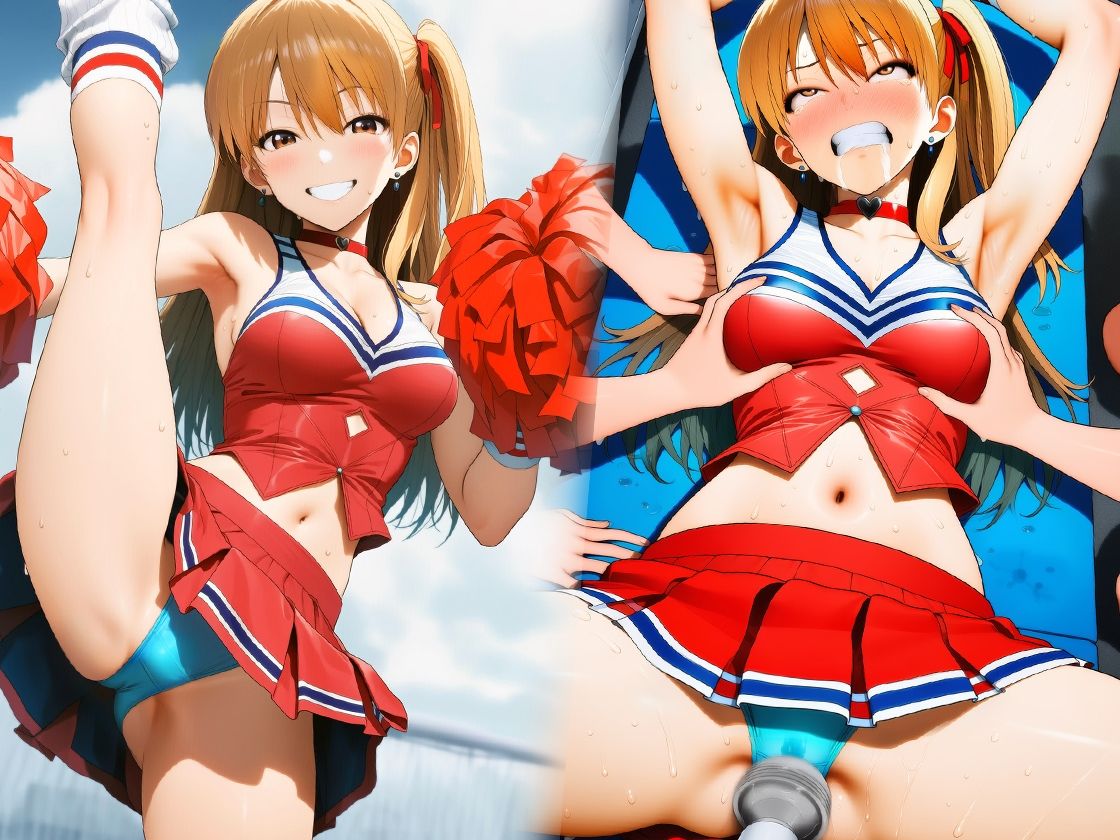 『チアガール集団レズいじめ、女同士の地獄の快楽責め』三部作セット!冬の特別セール 画像2