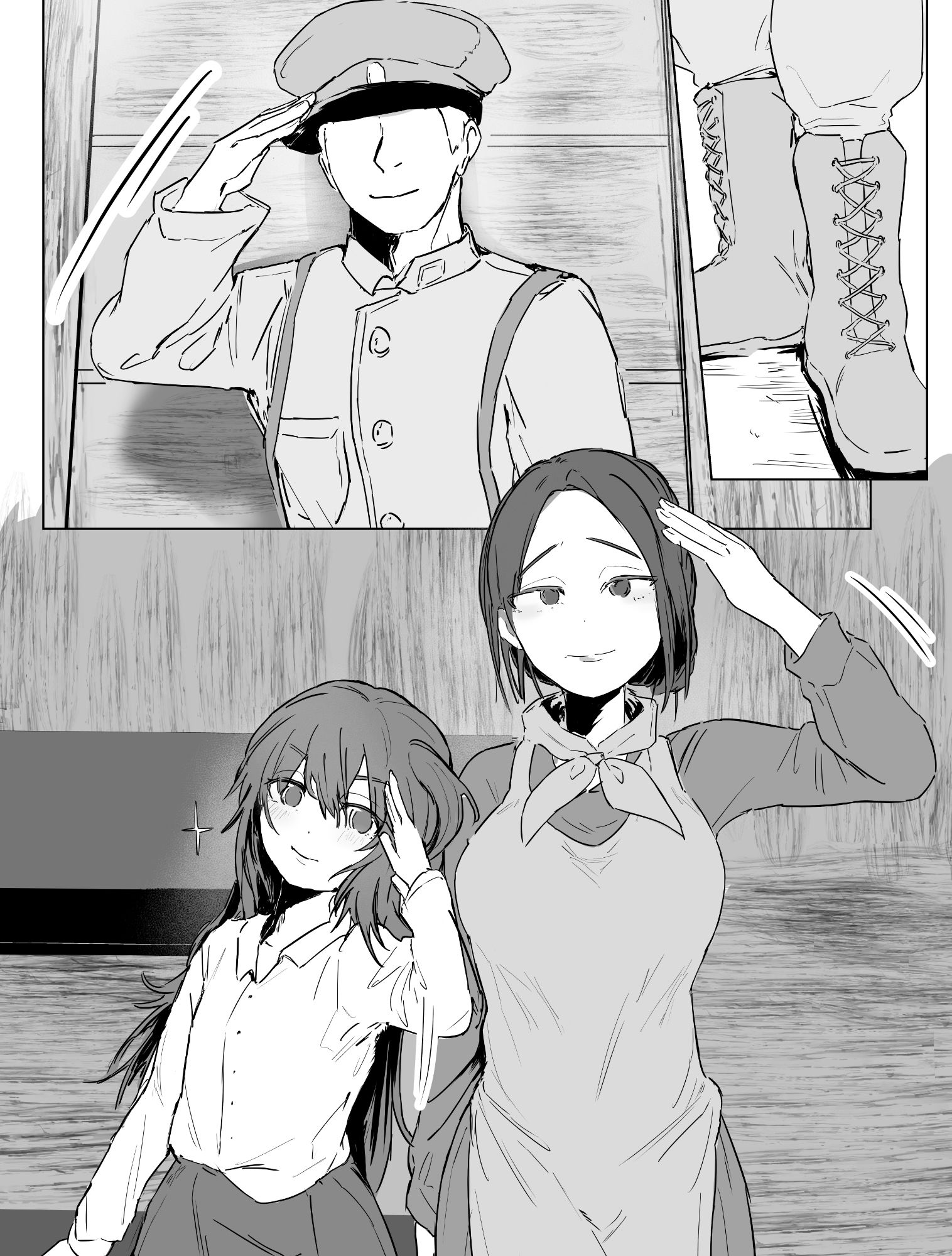 戦時下で妻と娘が略奪凌●レ●プされる話 画像3