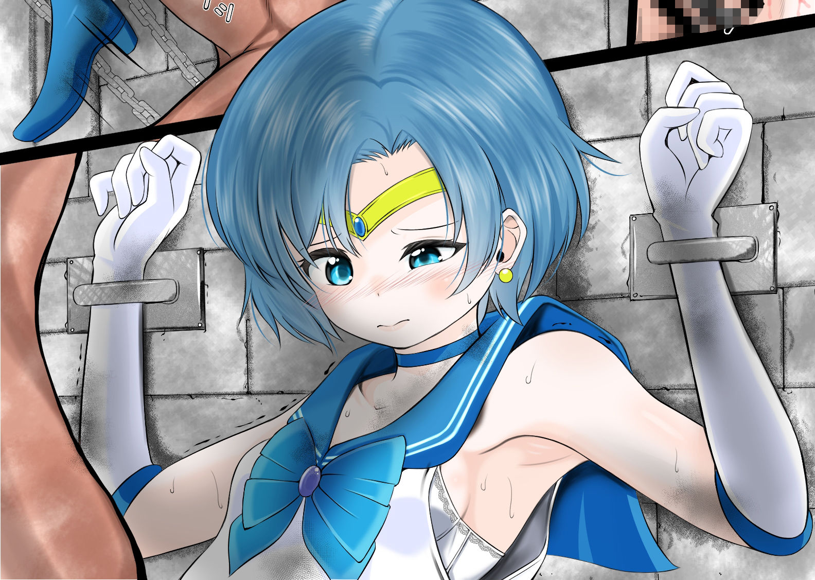 地下牢で拘束され仲間の救助も間に合わずレ●プされてしまうセーラ●マーキュリー | nynyhshs(・∀・)