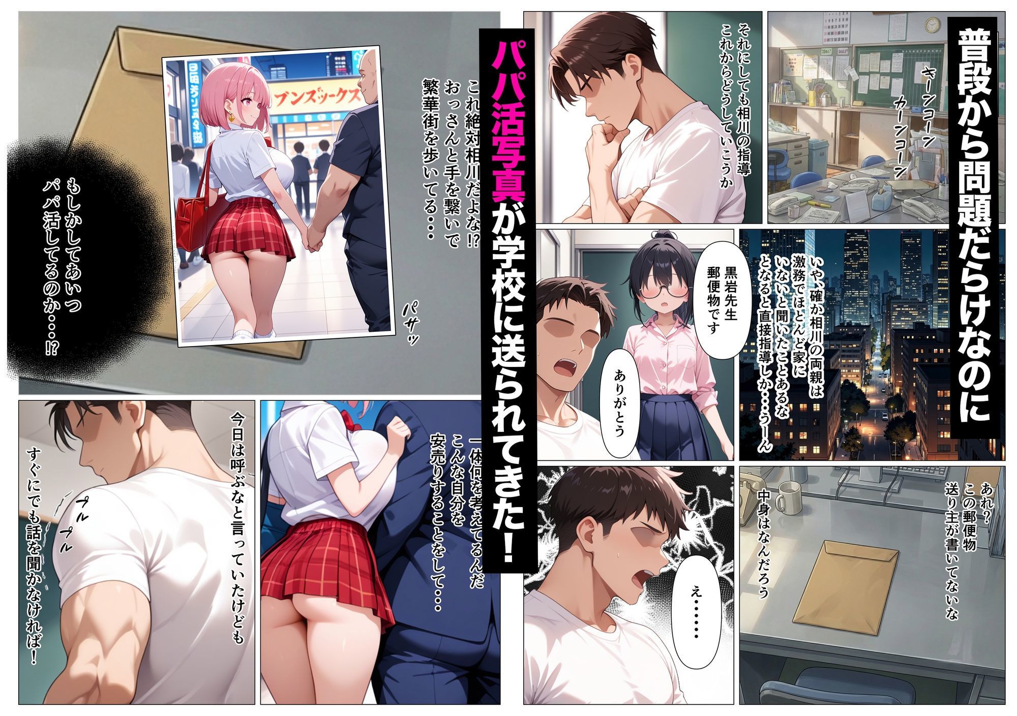 指導部屋は問題児エロかわギャルとのイチャラブ部屋になりました 画像2