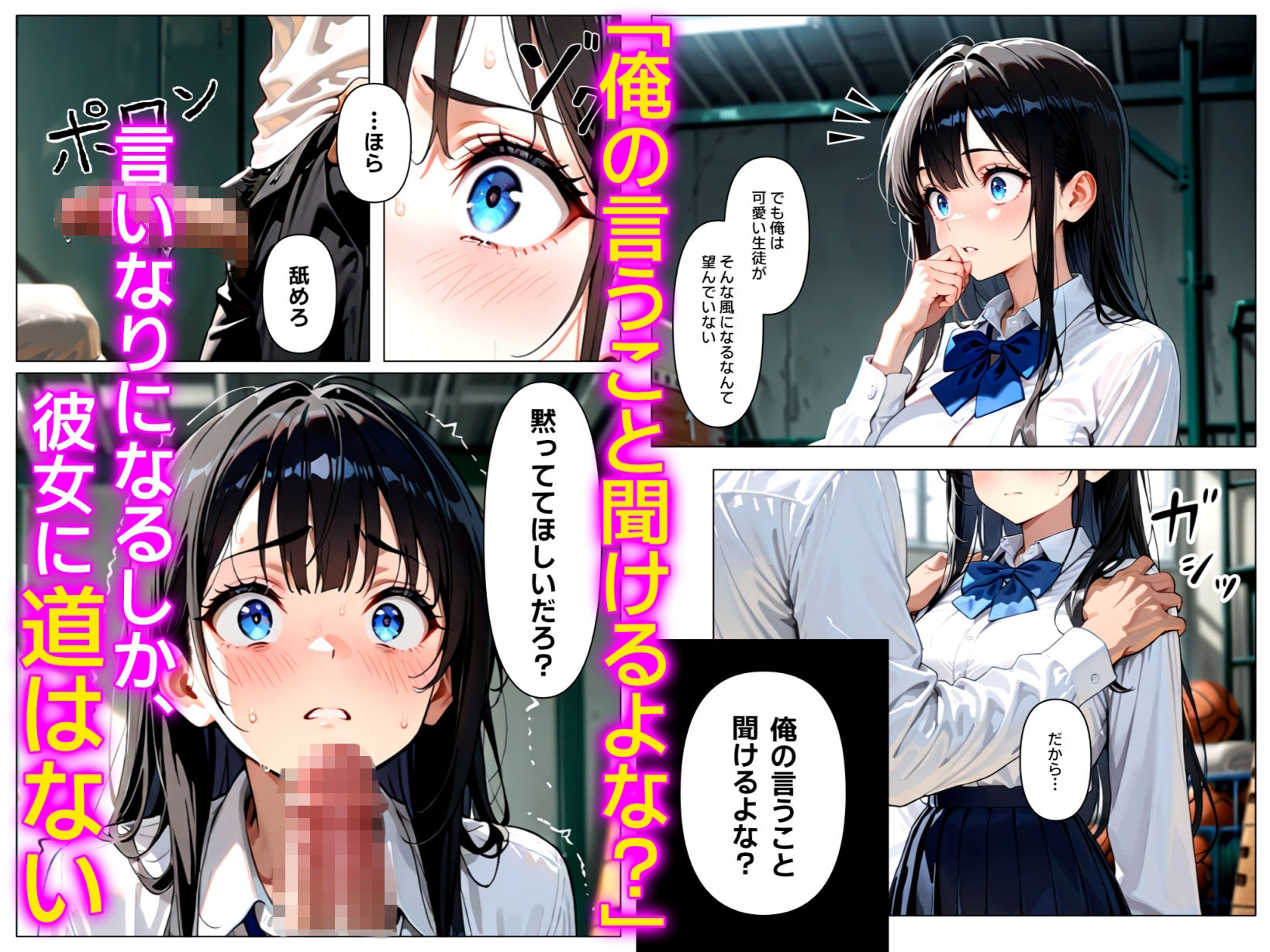 裏アカがバレて絶望する教え子を脅迫し、俺の性奴●にする話 画像4