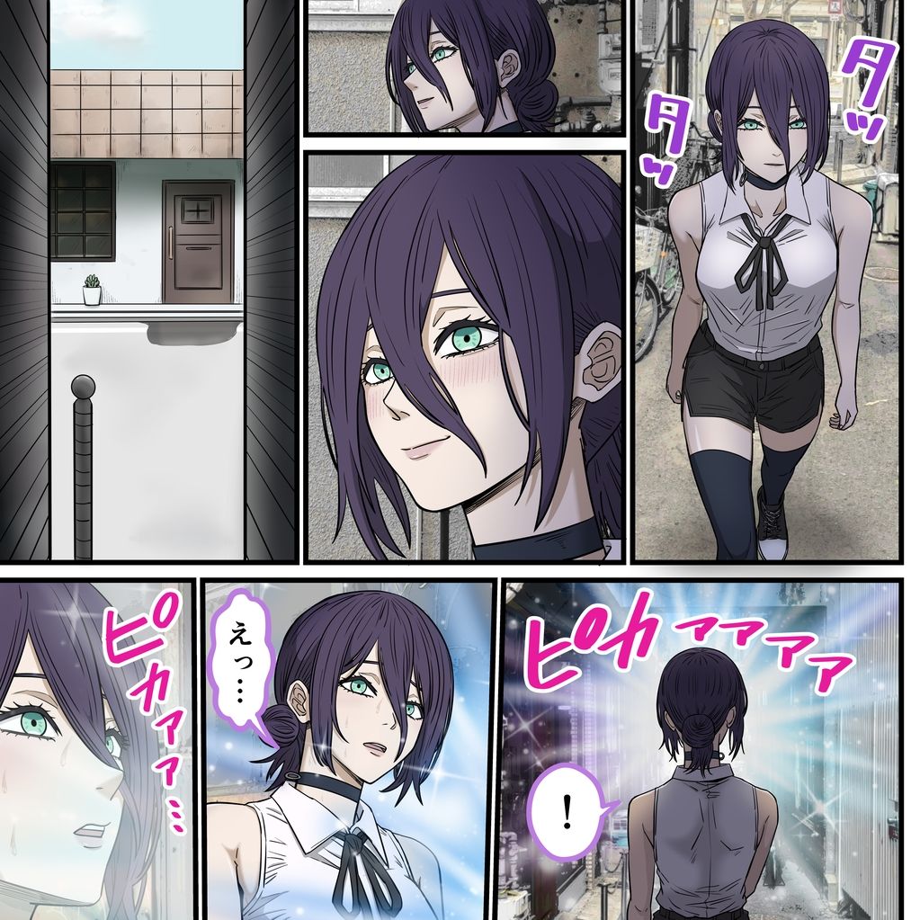 アニメキャラとセックルできるアプリ41、「チェーン〇ーマン」レゼ編2