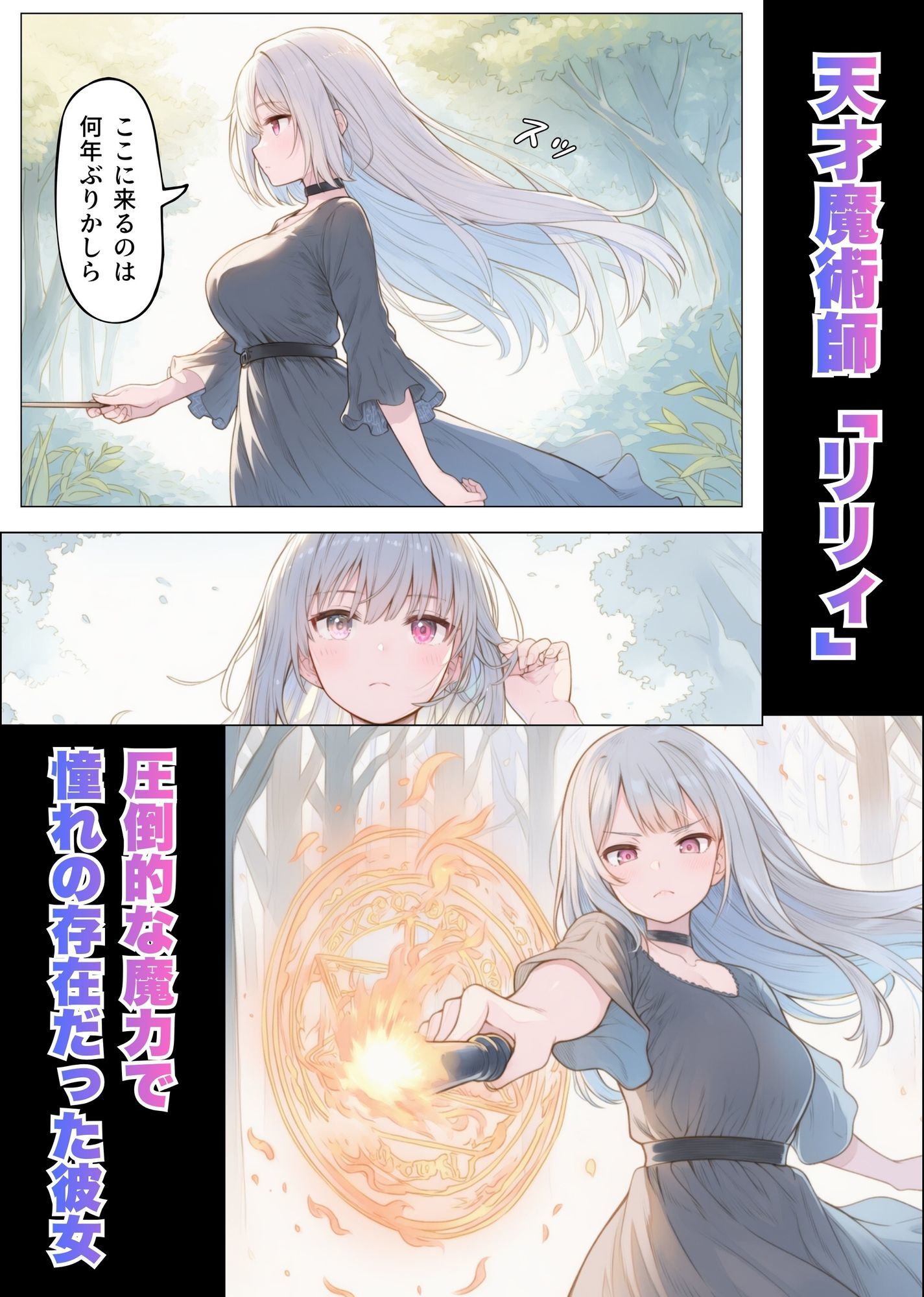 天才魔術師が無様に魔力吸収される話 画像1