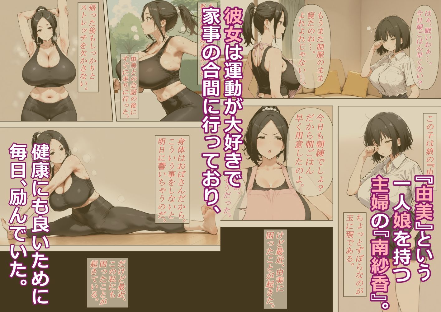 ドスケベボディの人妻に憑依してド変態オナニーしまくる話。 画像1