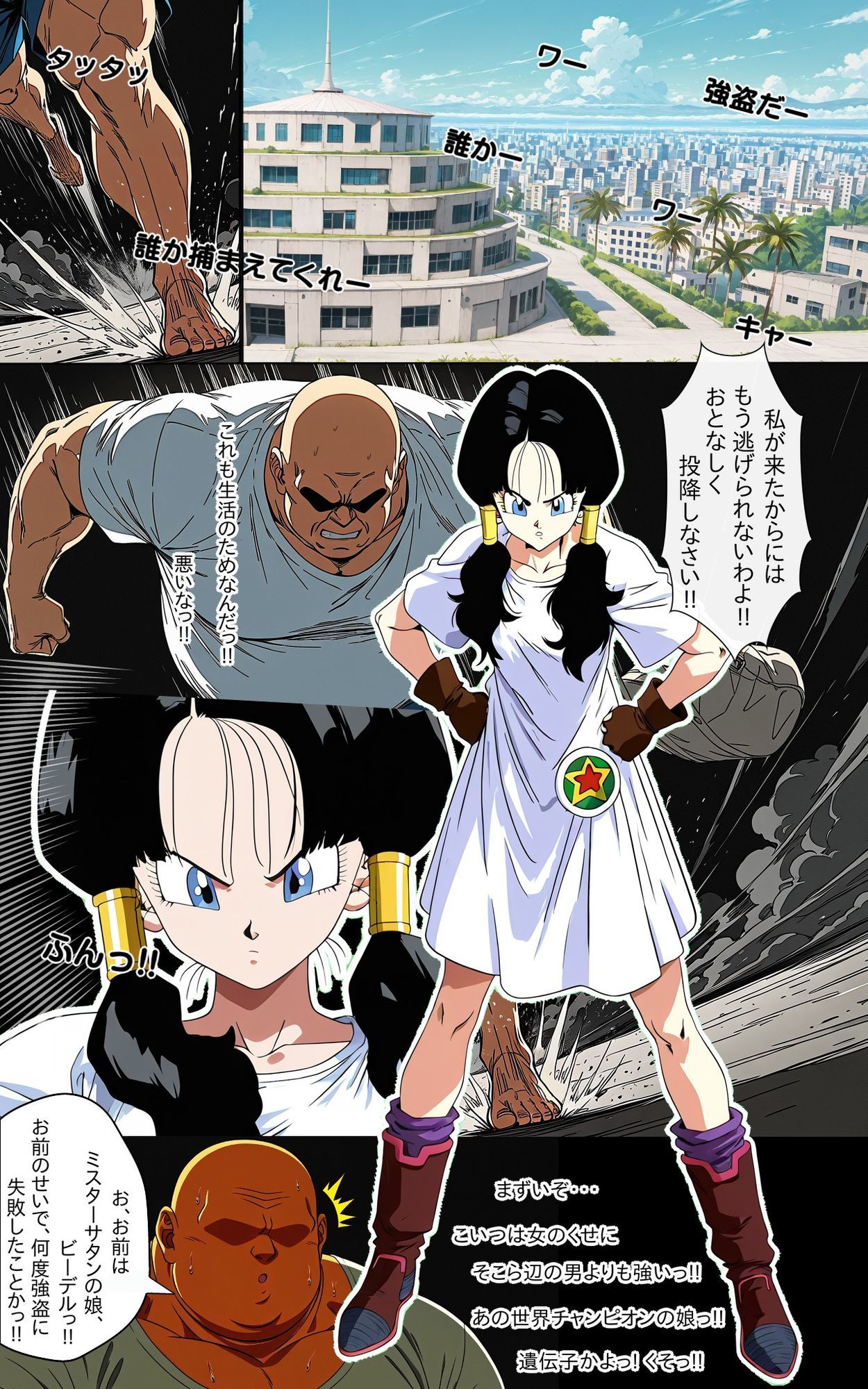 街の平和を守るビー〇ルに凶悪化した一般強盗犯が分からせ復讐種付けプレス 画像4