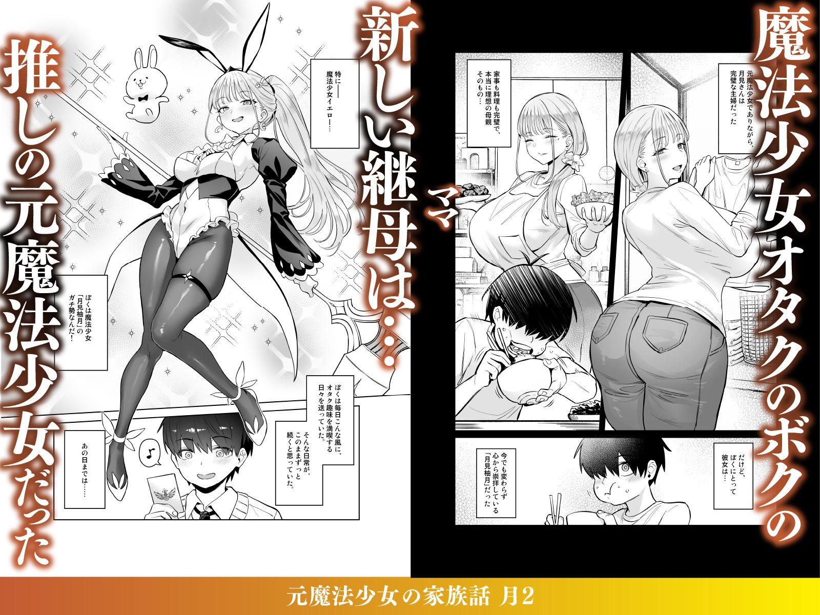 元魔法美少女の家族話 月2 質感 1