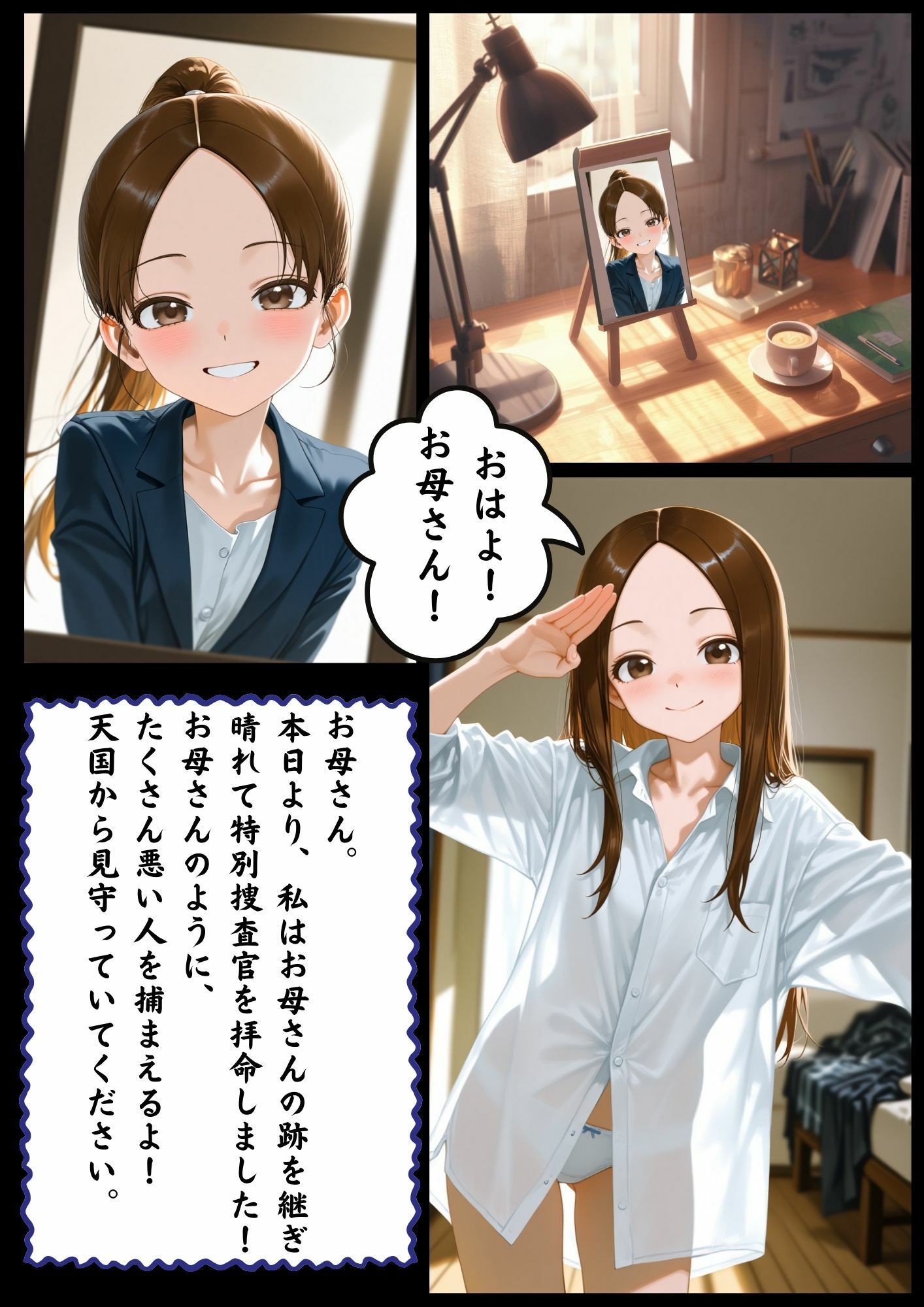 CG漫画『胸キュン捜査官』第一話 画像1