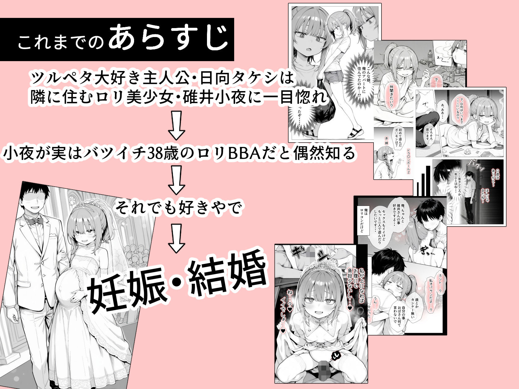 隣の部屋の退廃◯リBBA2 〜loli BBA next door2〜