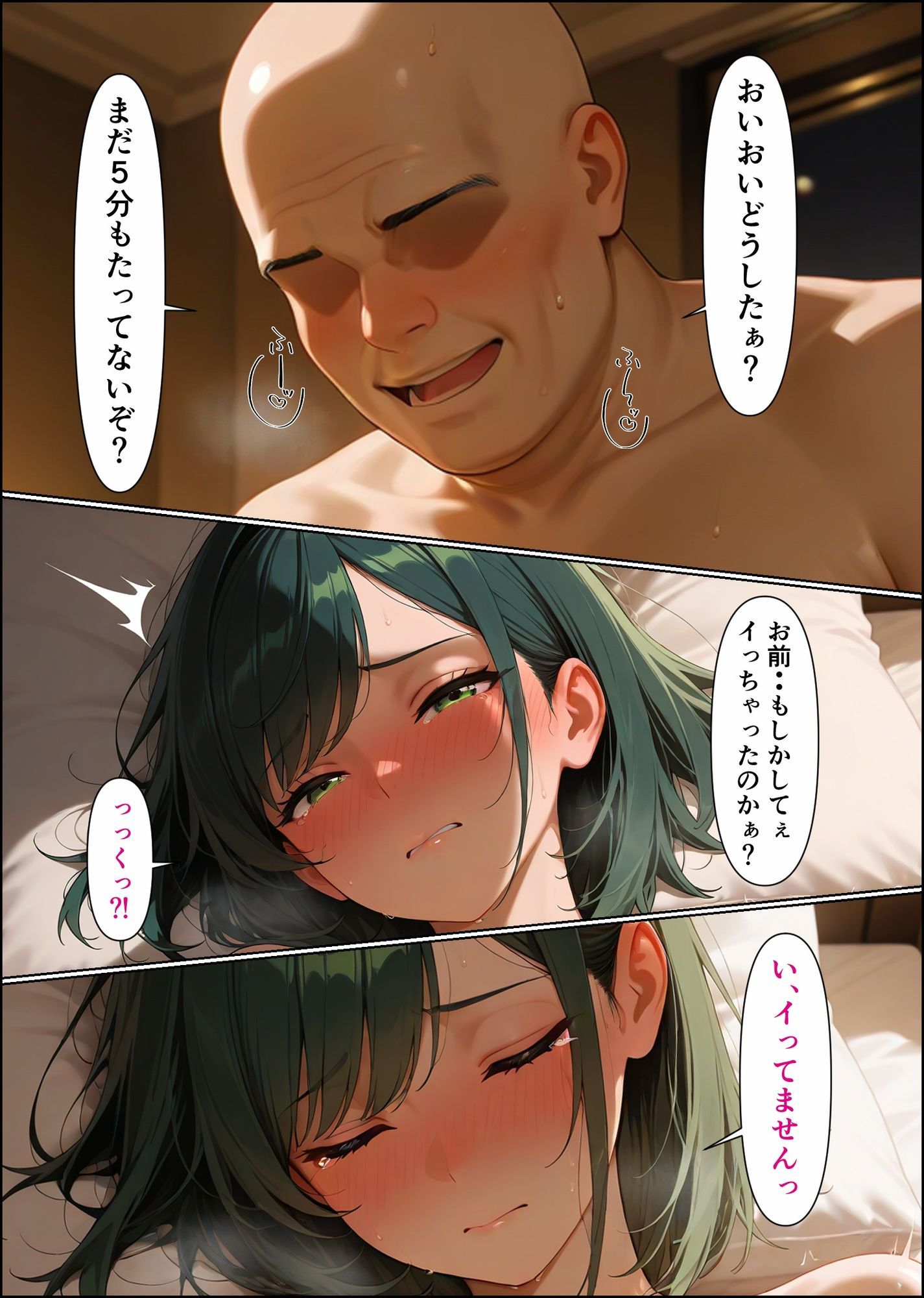 サンプル画像2:成金種付けおじさんは托卵したい(AIシコリえっち) [d_732736]