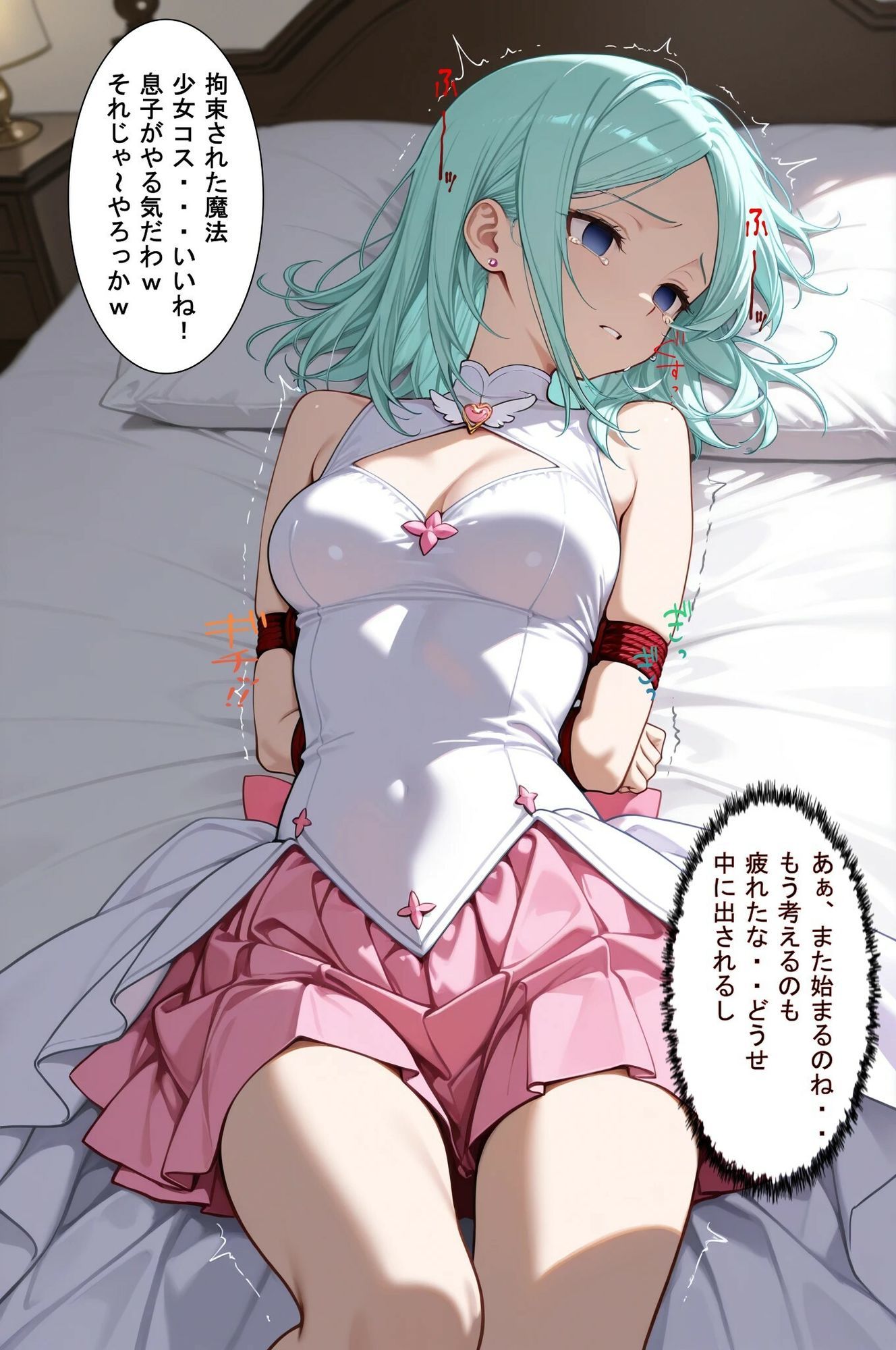 絶対服従の性奴●  コスプレSEX！お仕置き！賭けゲーム！  ご主人様は犯し放題！ 画像9