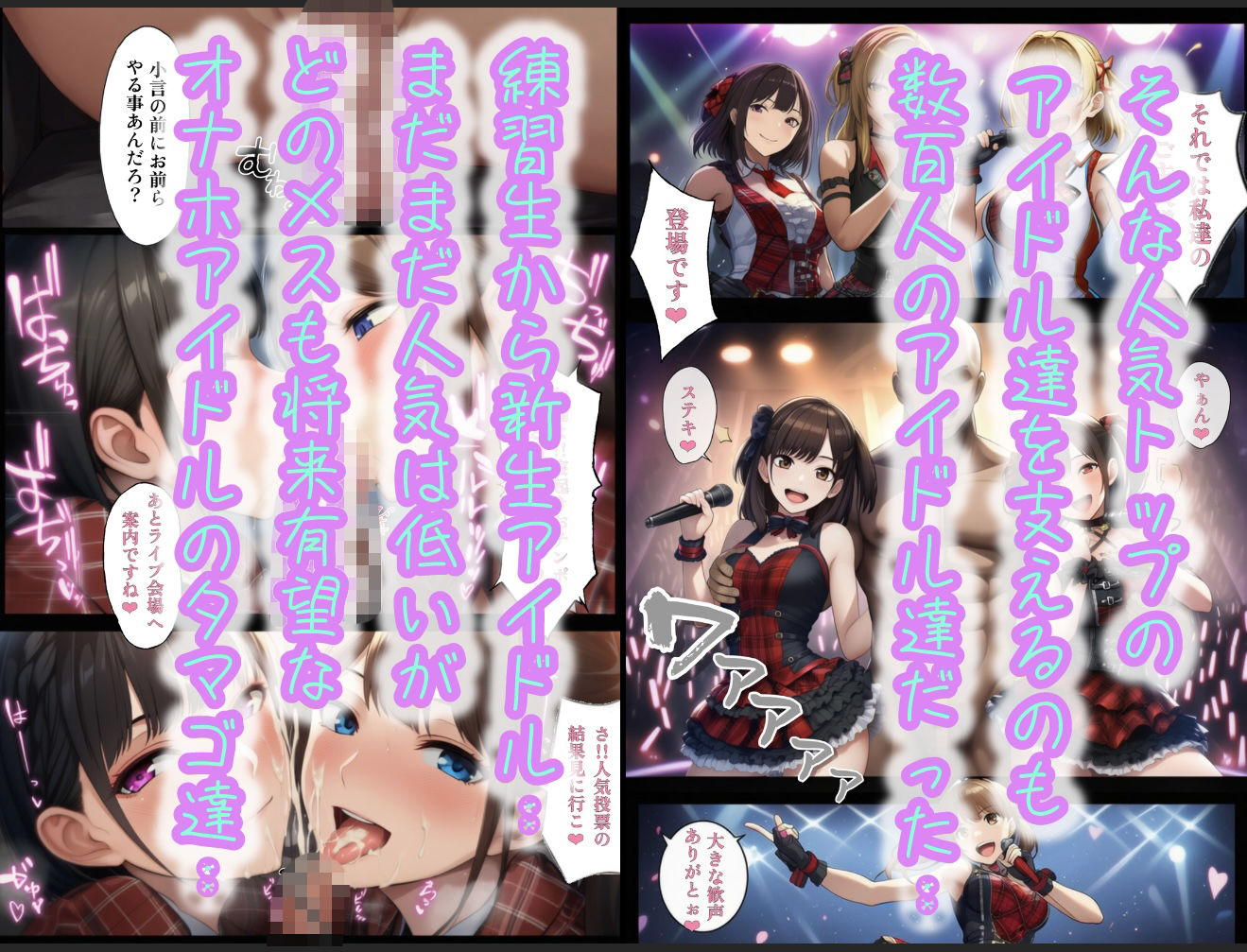 【無料エロ漫画】d_733017 俺だけ何をしても許される世界seen3ライブ編(ぴんぴん丸)