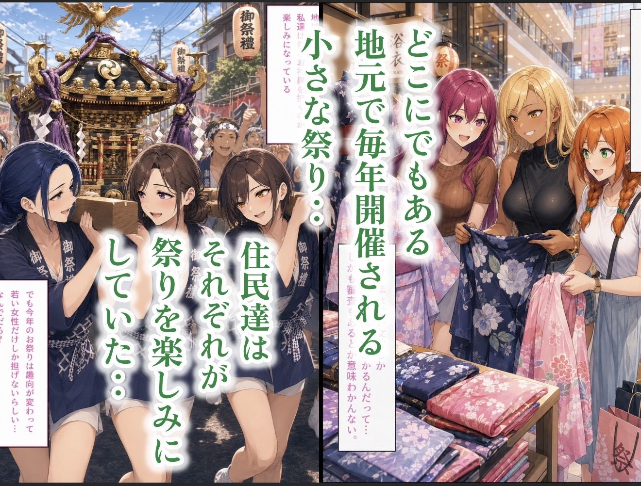 俺だけ何をしても許される世界seen7夏祭り編1