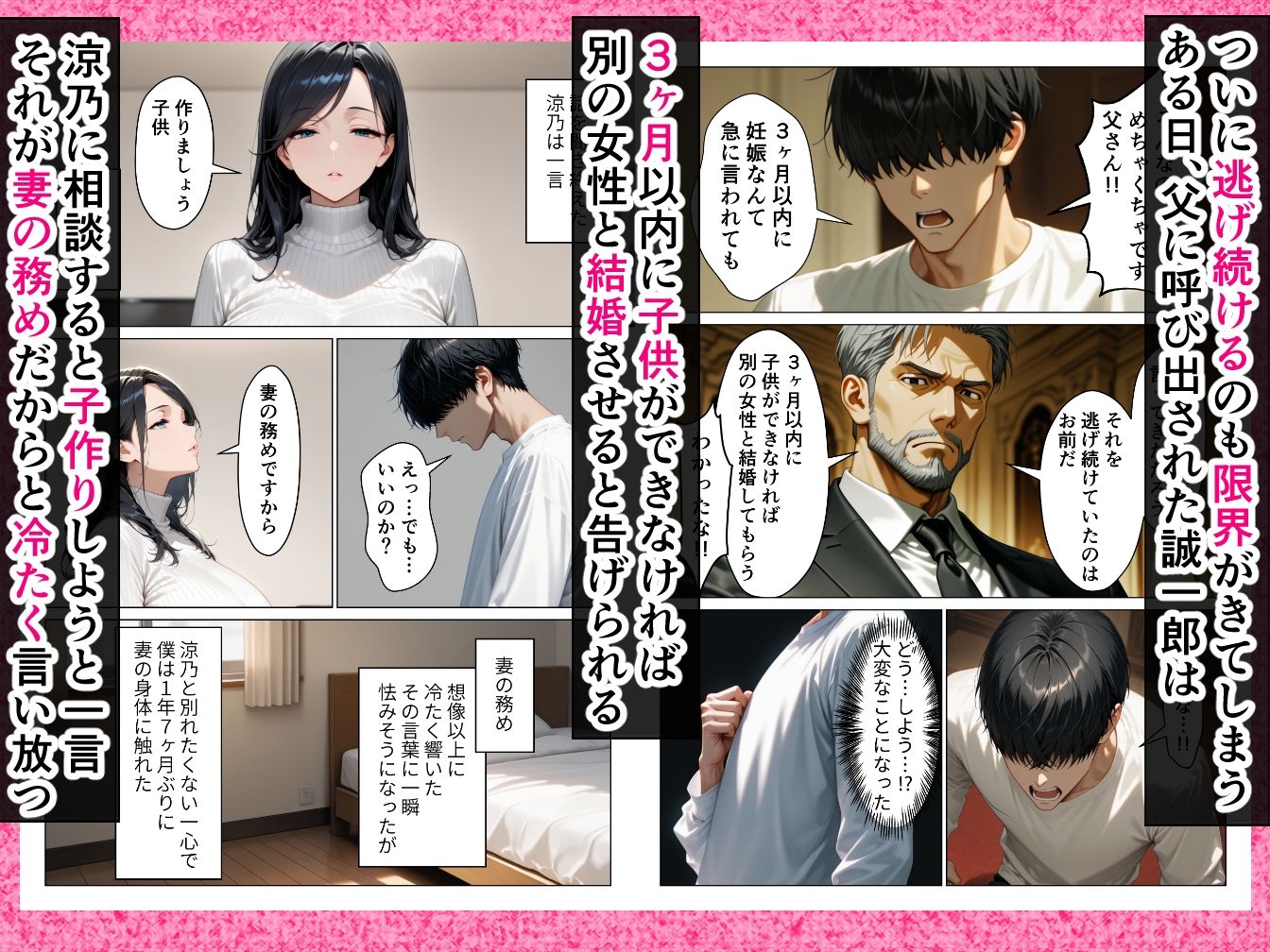 【無料エロ漫画】d_733078 絶対に笑わない僕のクール妻を全力で孕ませる話(りんごパイ)