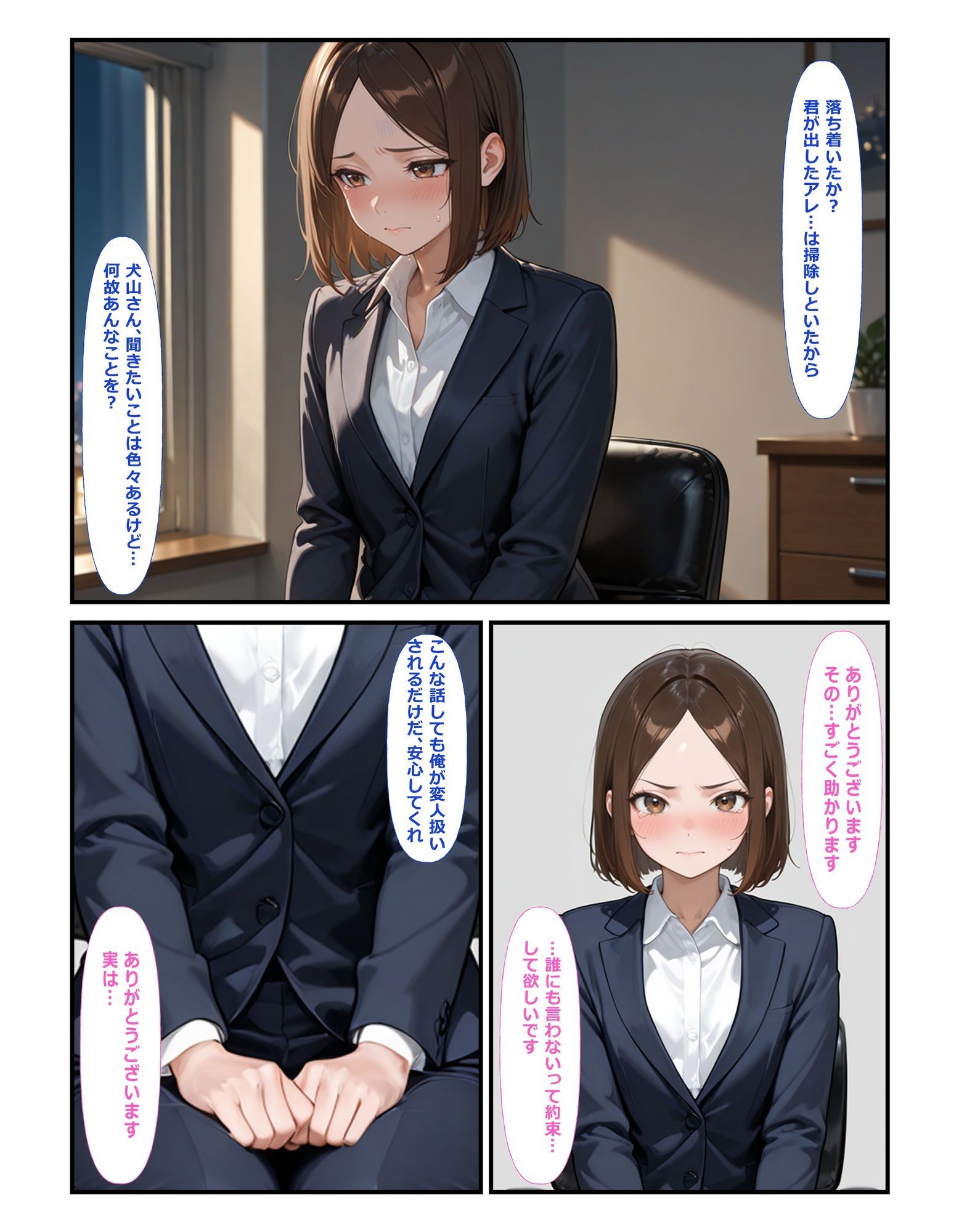 サンプル画像3:部下の犬山さん♀が職場でオナニー♂してた(BLUEMOON NOVEL) [d_733152]