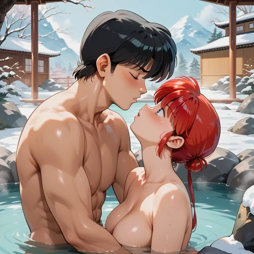 女の俺と男の俺 （女乱馬vs 男乱馬）