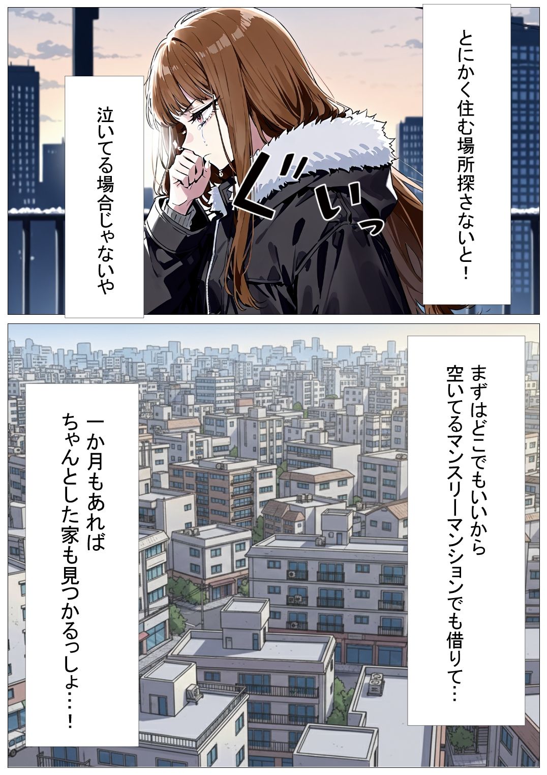 勢いに任せて家出したら輪●ハウスに住むことになった話 サンプル1