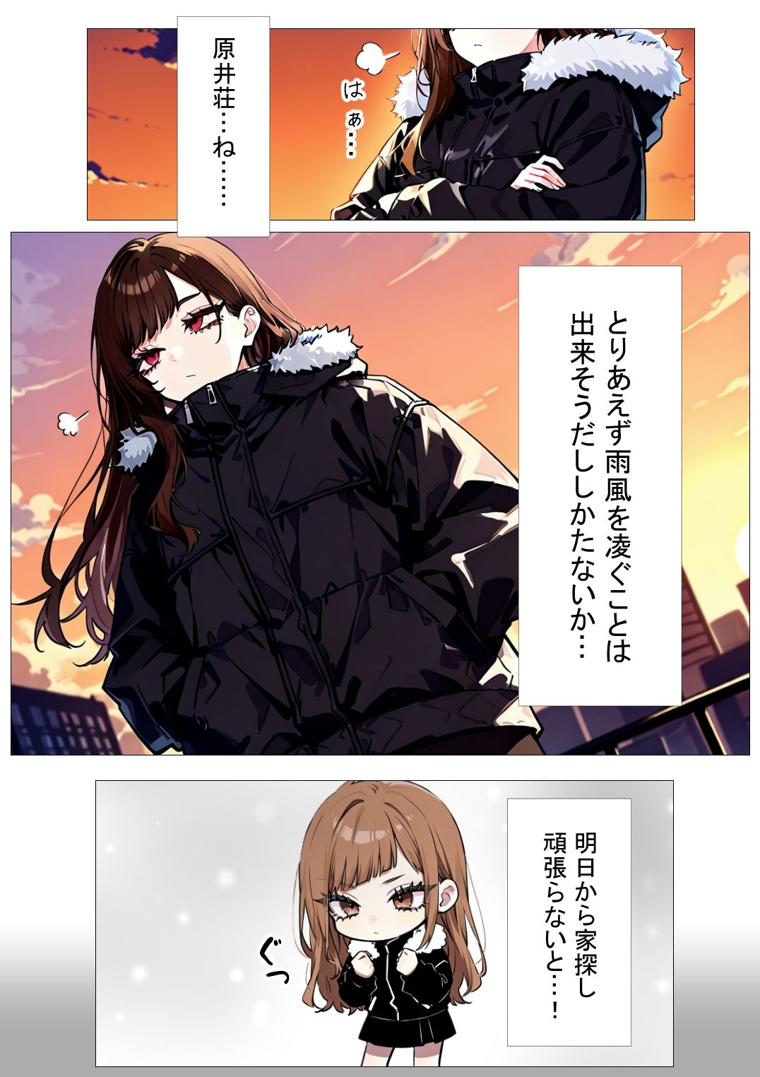 勢いに任せて家出したら輪●ハウスに住むことになった話 サンプル2