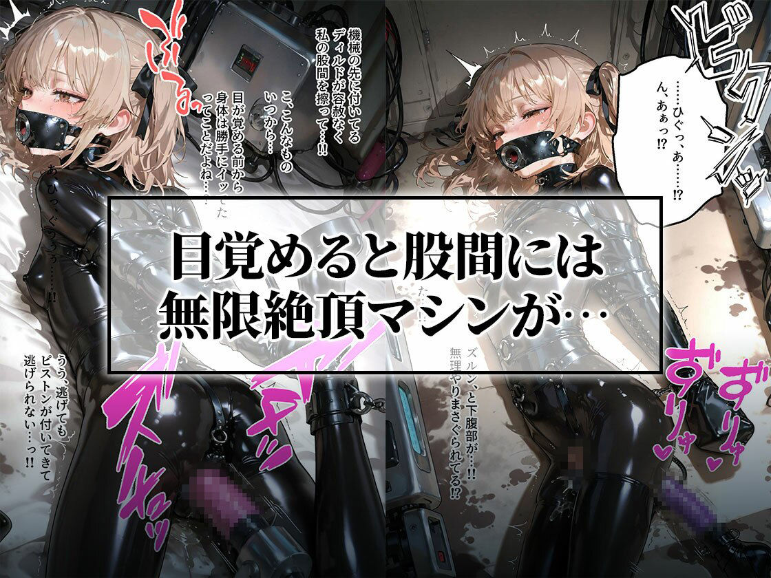 ドMラバースーツ女子の飼い方3｜ペット扱い＆連続マシン絶頂 画像5