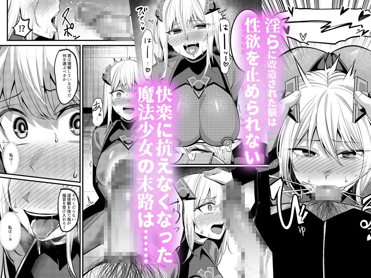 魔法少女セイントリリィ・戦乙女 〜敵組織に洗脳調教された魔法少女が性処理... サンプル画像