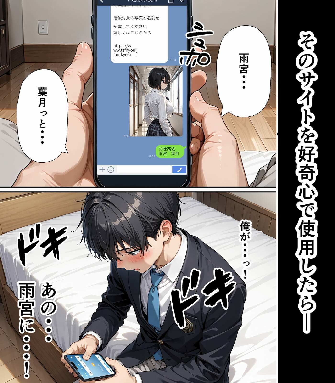 学園憑依I ジト目優等生に分魂憑依して、ひとつになるまで 画像3