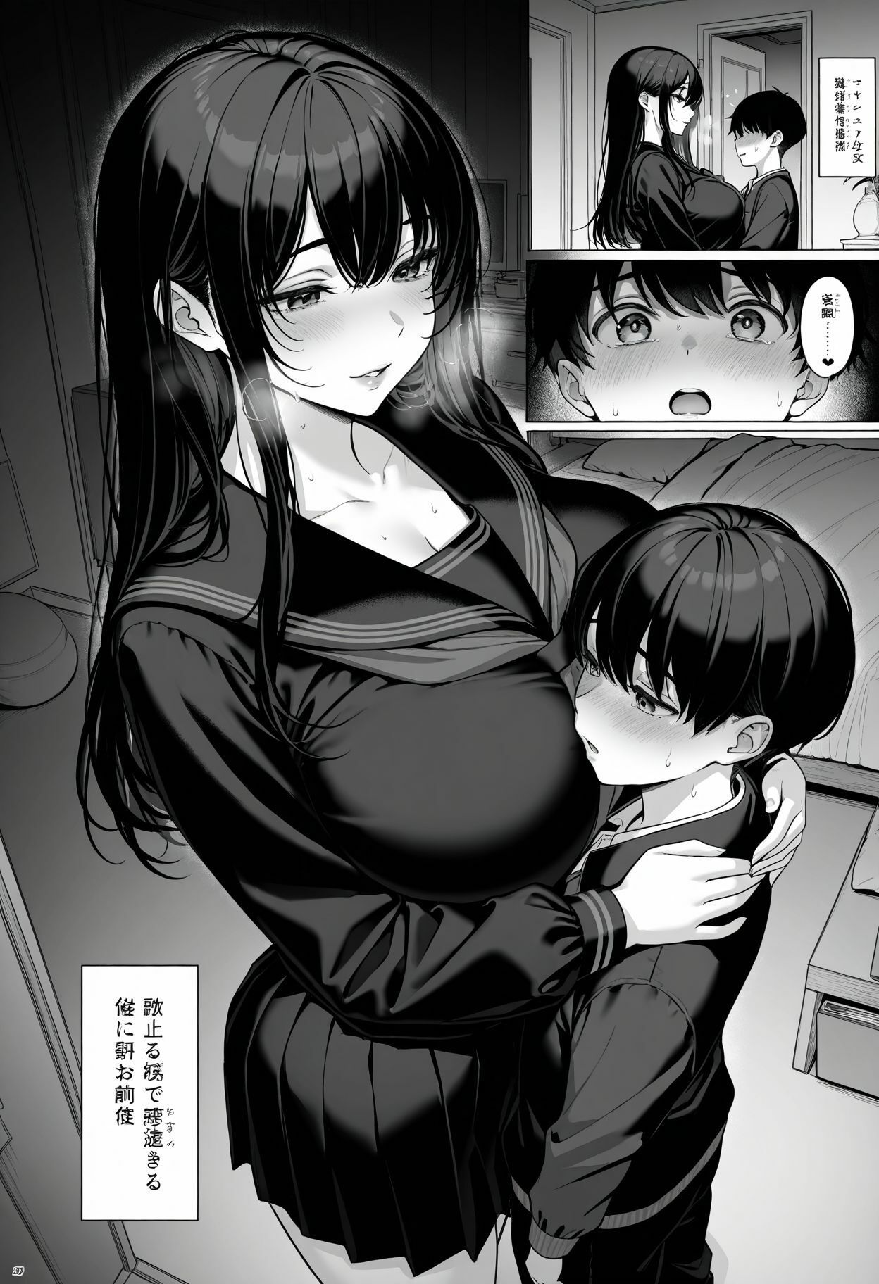 大きなお姉さんは我慢ができない 画像1