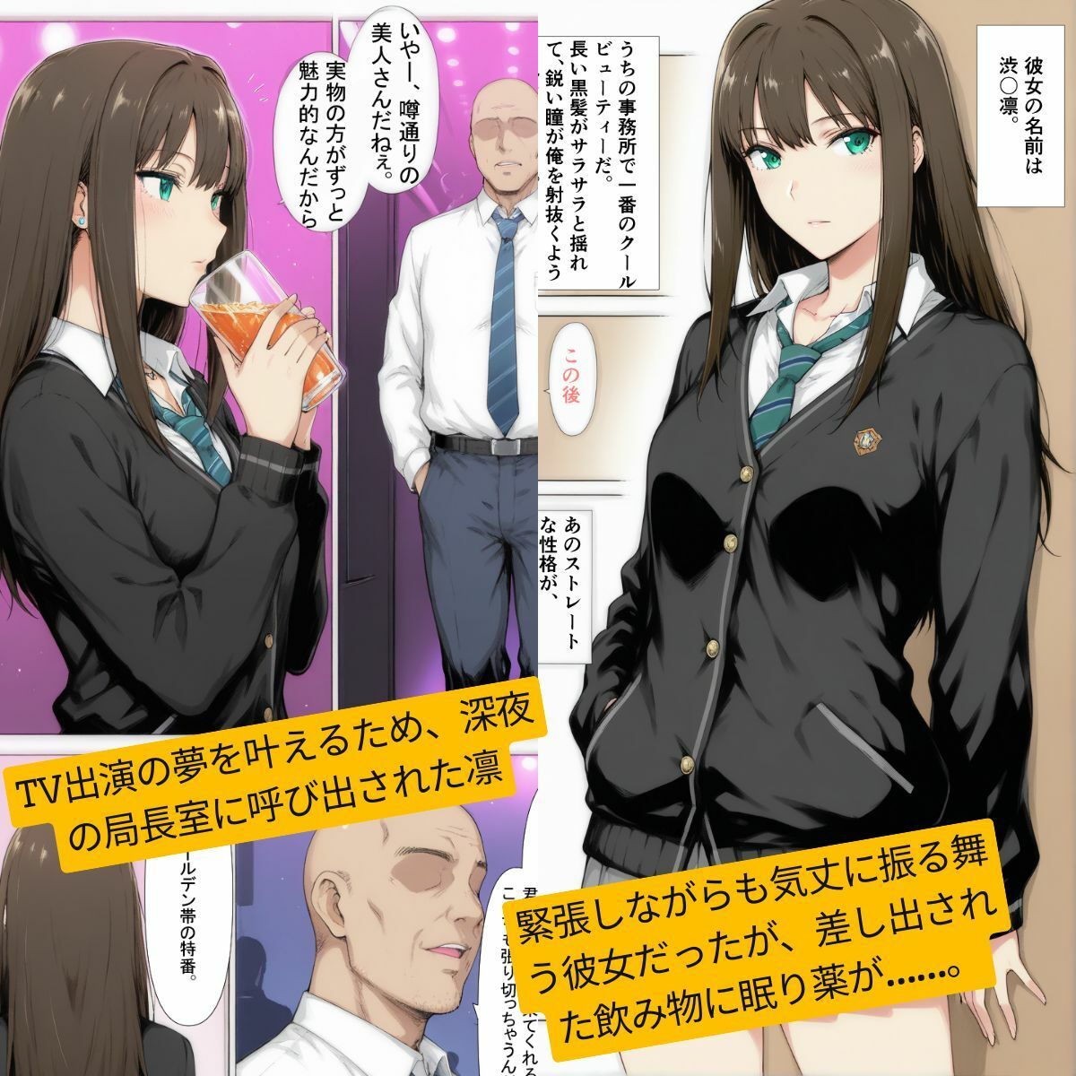 アイドル失格 渋〇凛 ―睡眠便器に堕ちる夜― 画像5