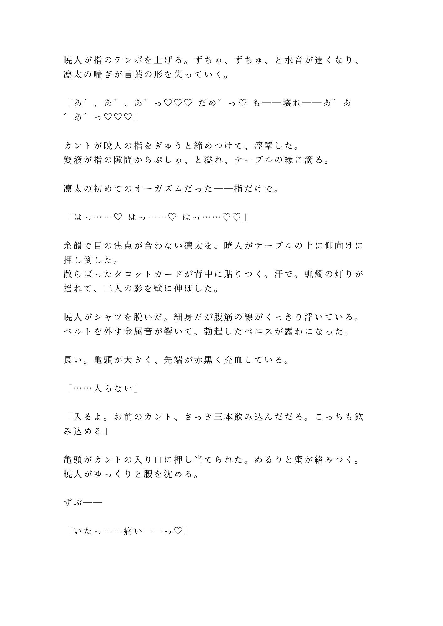 「塔のカード――今夜、お前の世界が壊れる」推しの占い配信者にタワマンへ呼び出されたガチ恋大学院生が朝まで五回堕とされる話 7枚目