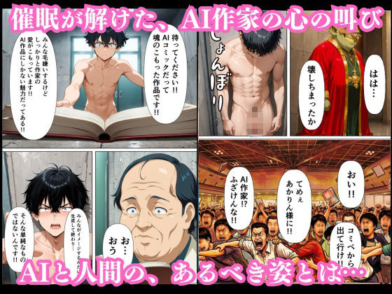 【AI生成】コミックイベント・逆転ハック！〜AI作家の俺が禁断の催●リモコンで巨乳コスプレイヤーに、アンチの目の前で発情中出し〜 画像10