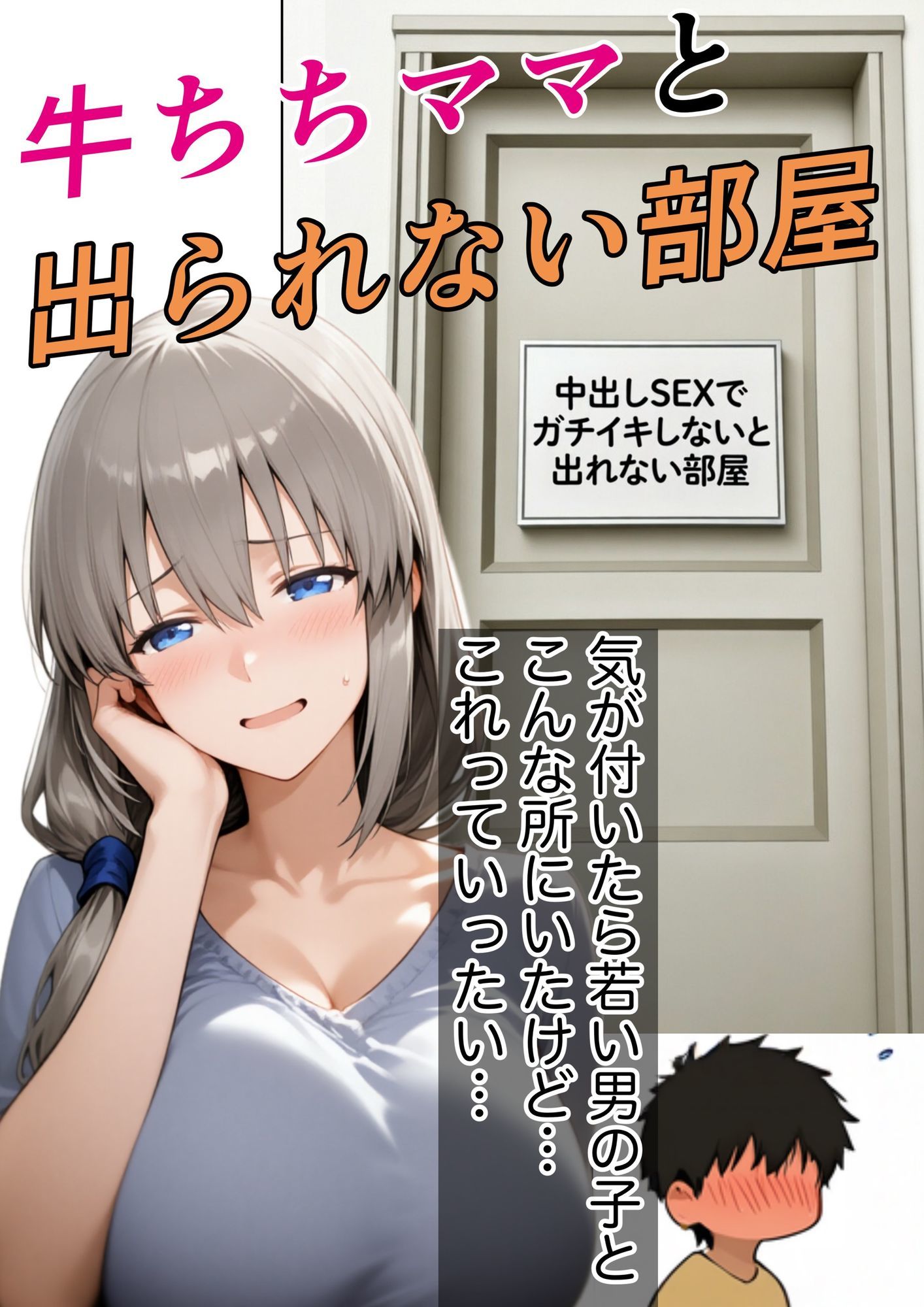 牛ちちママ出れない部屋 画像1