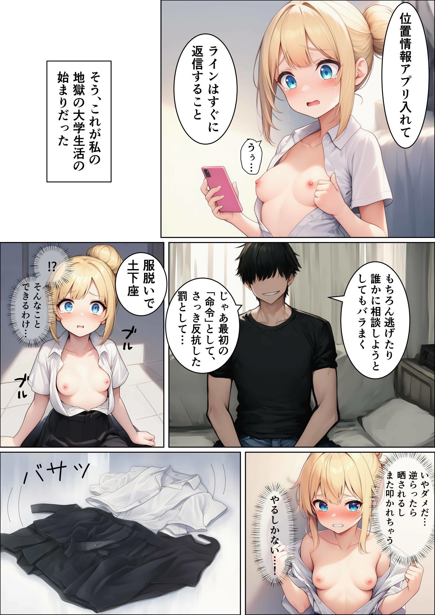 初めての勧誘で人生が変わっちゃった女の子の話  ご主人様との出会い編 画像5