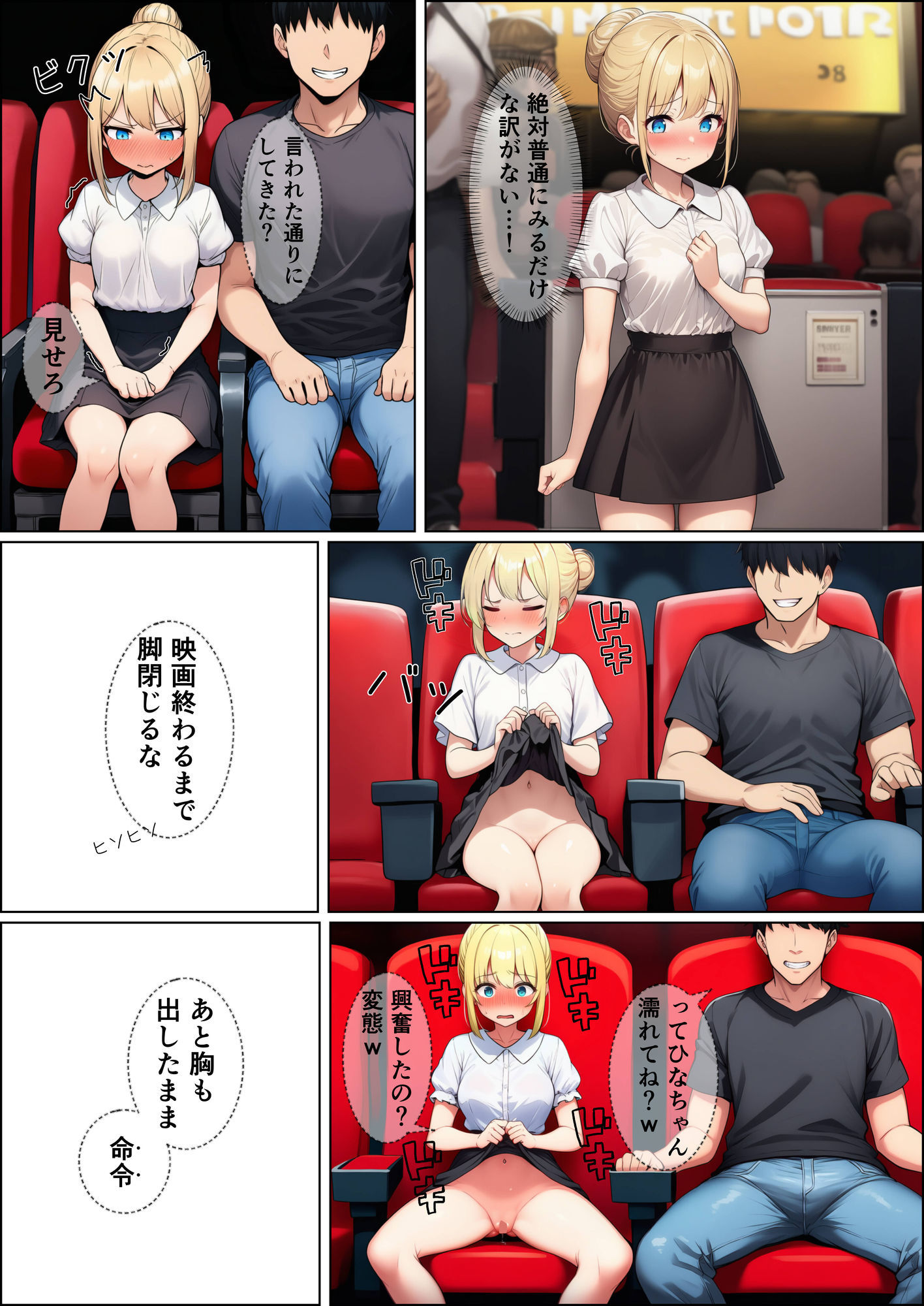 サンプル画像6:初めての勧誘で人生が変わっちゃった女の子の話  ご主人様との出会い編(目茶ねむる) [d_735522]