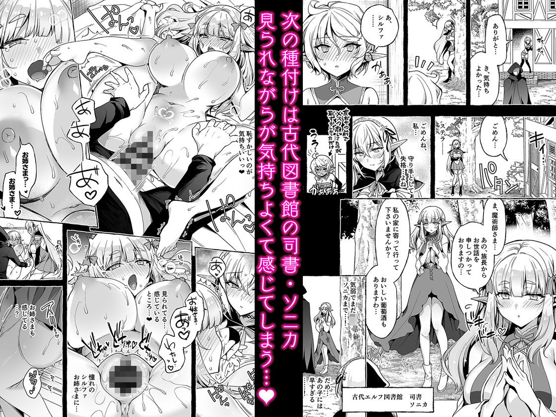 淫紋魔術師のエルフハーレム サンプル3