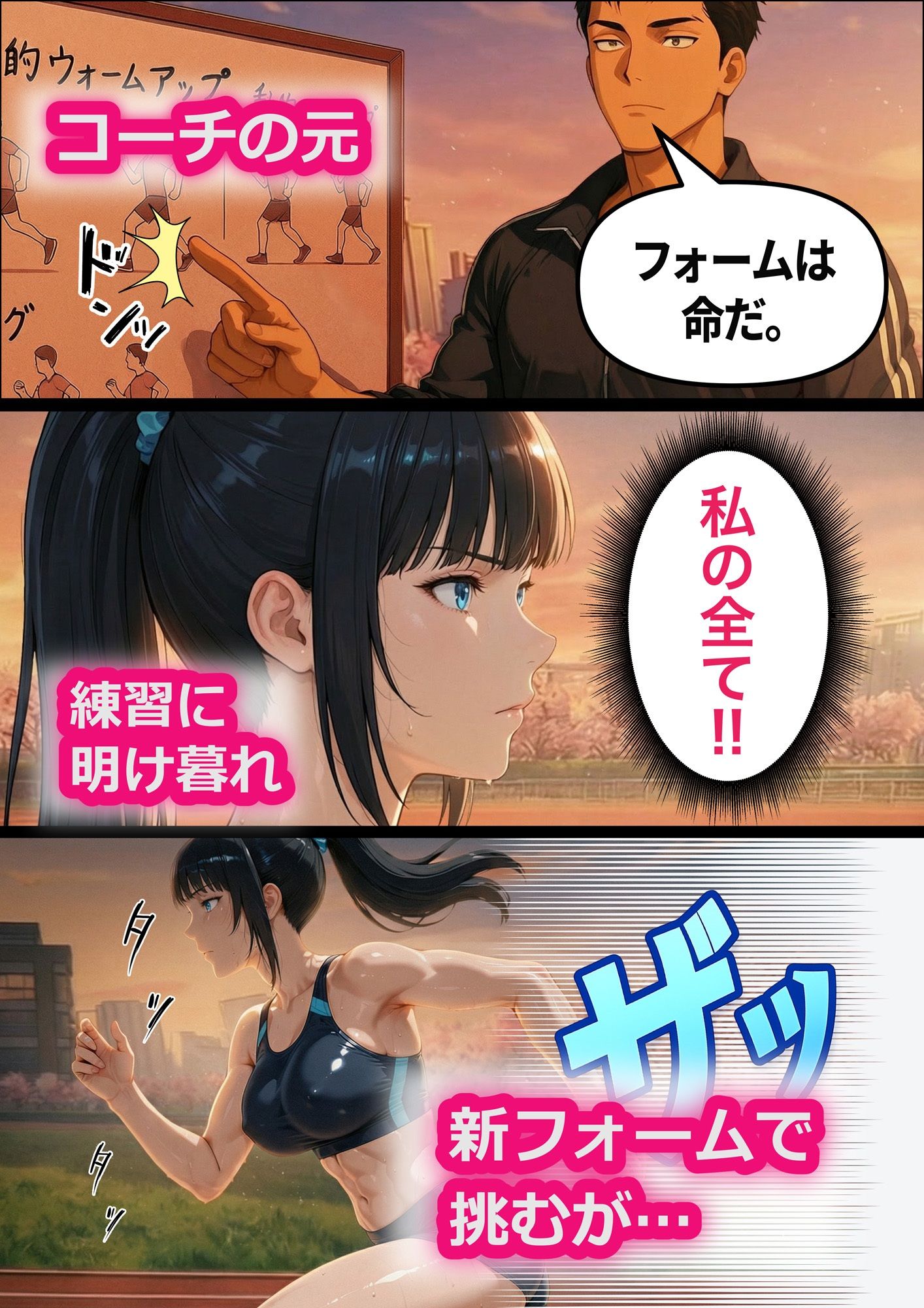 俺の彼女は陸上女子 画像2