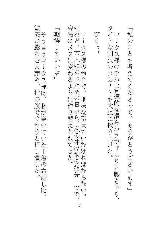 ギルマスからクリトリスを筆で磨かれ、連続絶頂したあげく中出しされる、地味な眼鏡ギルド嬢の日常業務 サンプル4