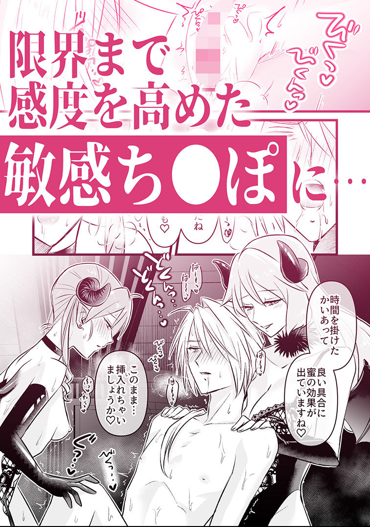 魔族嫌いのご主人様はメイドのサキュバス達に弱みを握られて…！？ サンプル7