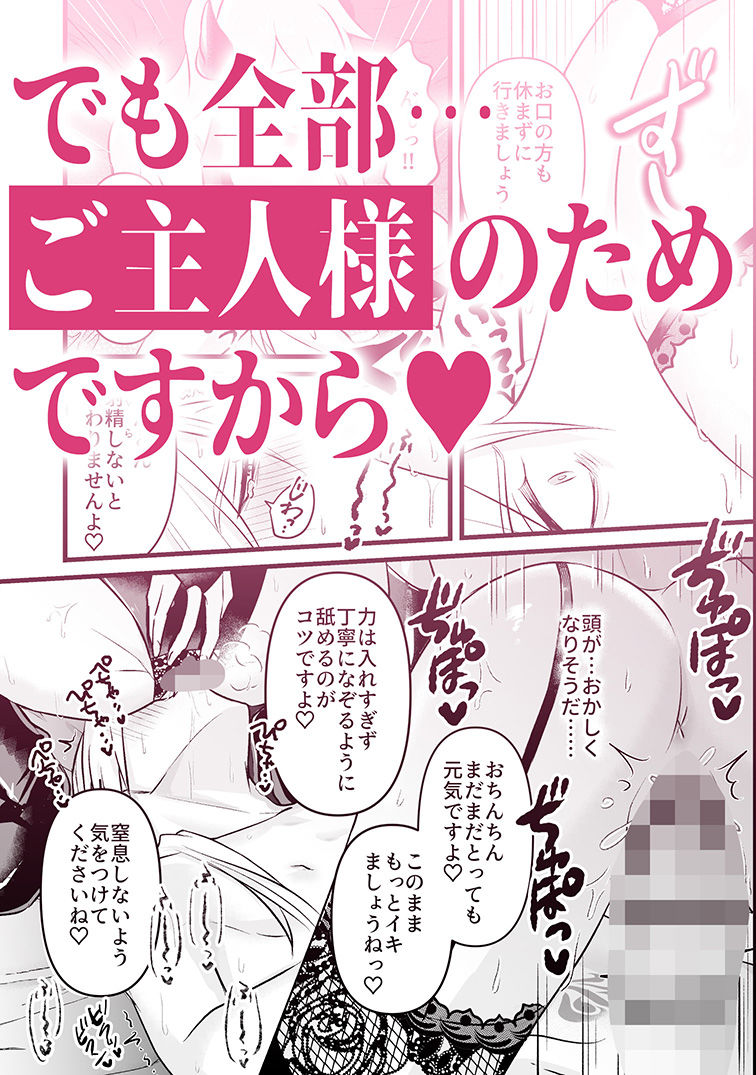 魔族嫌いのご主人様はメイドのサキュバス達に弱みを握られて…！？ サンプル9