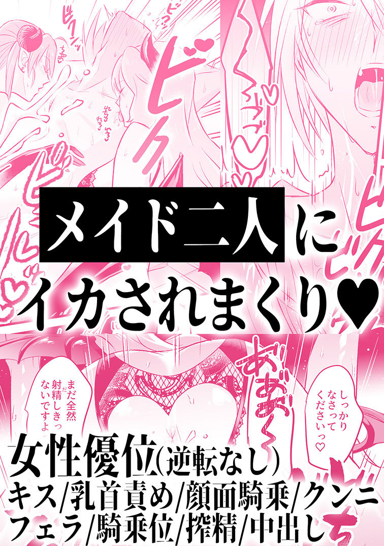 魔族嫌いのご主人様はメイドのサキュバス達に弱みを握られて…！？ サンプル10