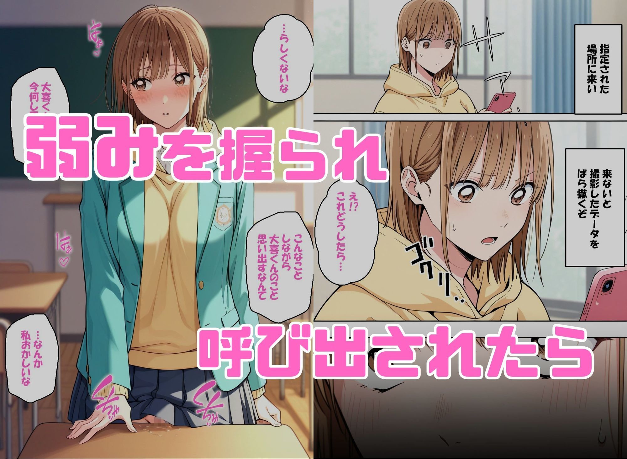 サンプル画像1:寝取られ女子 弱みをネタに支配された 鹿〇千夏(アツバキ) [d_736217]