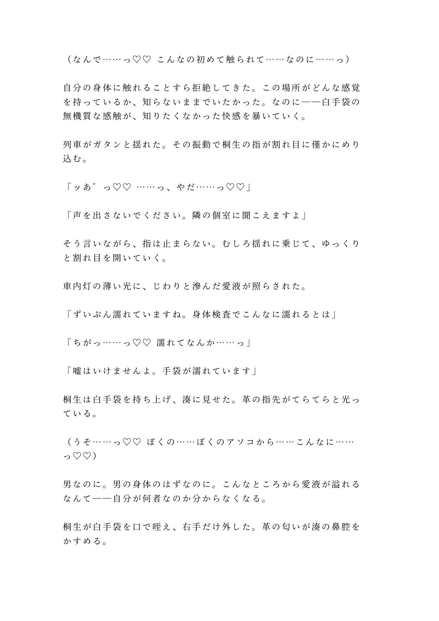 「終点まで降りられませんよ」大学生が深夜の寝台特急で、車掌に個室ごと施錠されるカントボーイ 7枚目
