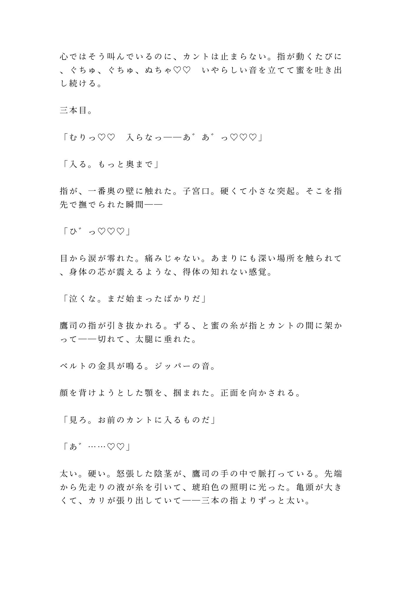 「動かないで」蝶の標本室で絹のリボンに四肢を広げられた大学院生が三回中出しされて最も美しいコレクションに堕とされる話 画像7