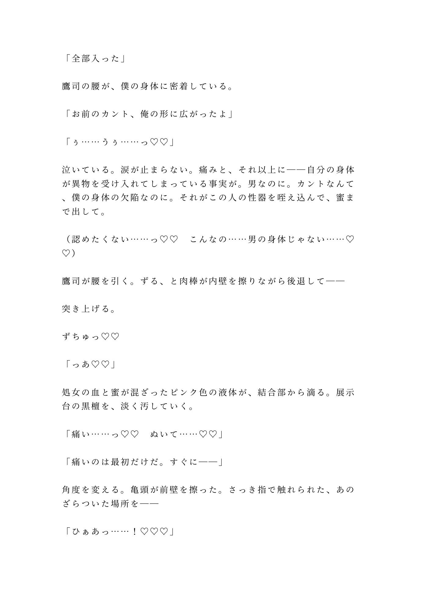 「動かないで」蝶の標本室で絹のリボンに四肢を広げられた大学院生が三回中出しされて最も美しいコレクションに堕とされる話 画像9
