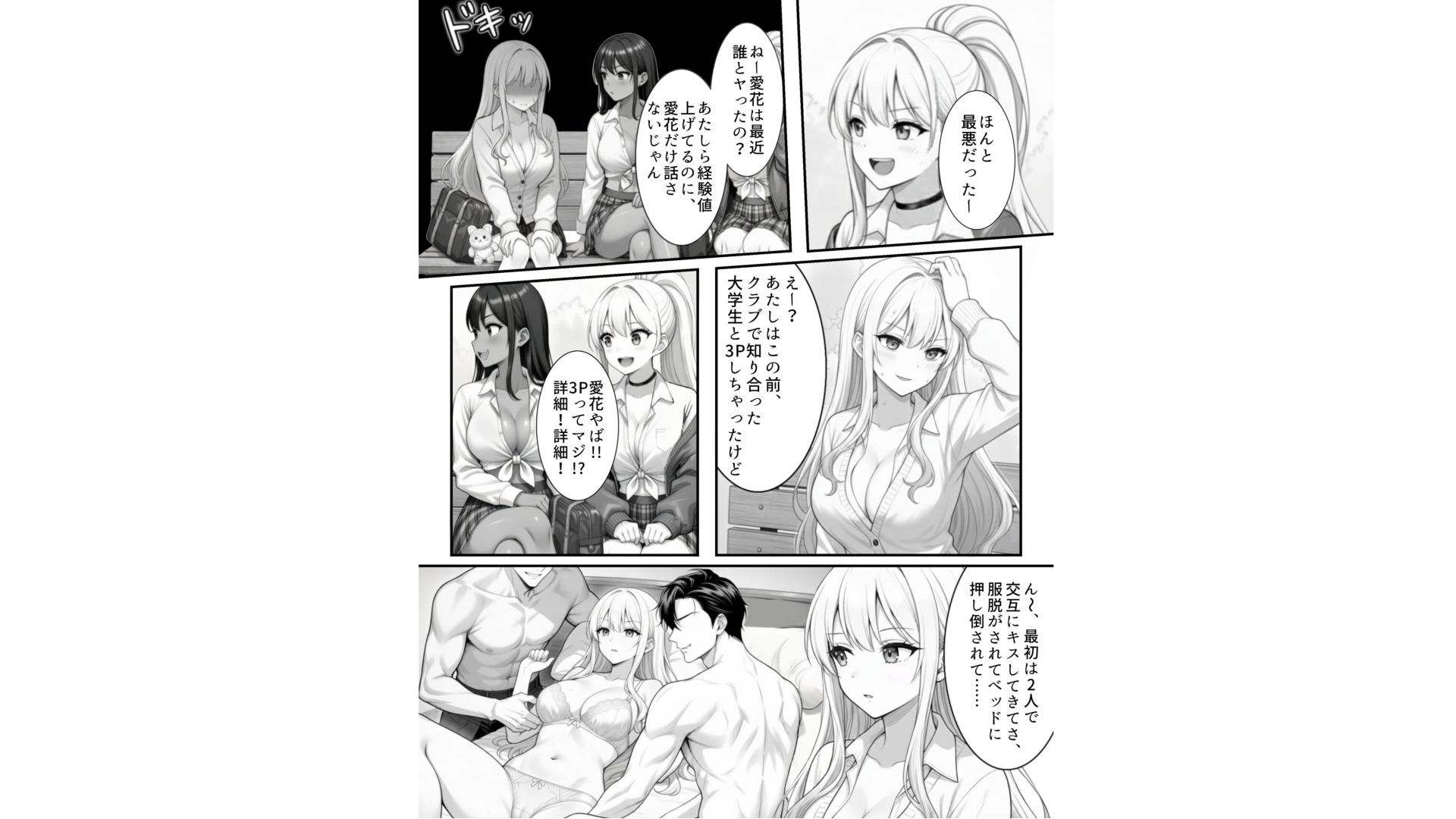 サンプル画像2:見せかけビッチギャルの本気処女喪失〜陰キャのヤバテクで何度もハメられイかされる〜(甘茶漬け) [d_736316]