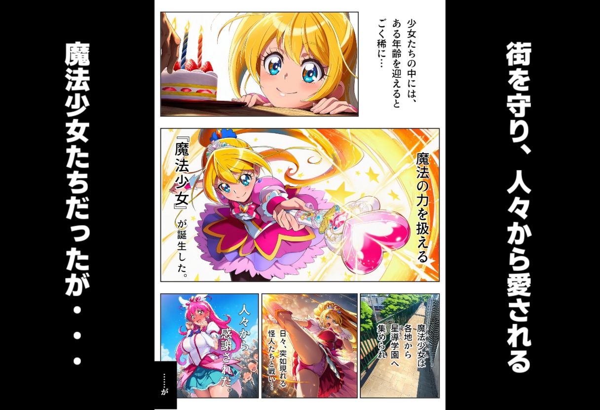 【お試し価格】敗北魔法少女の末路 〜地獄の学校生活編 前編〜 画像1