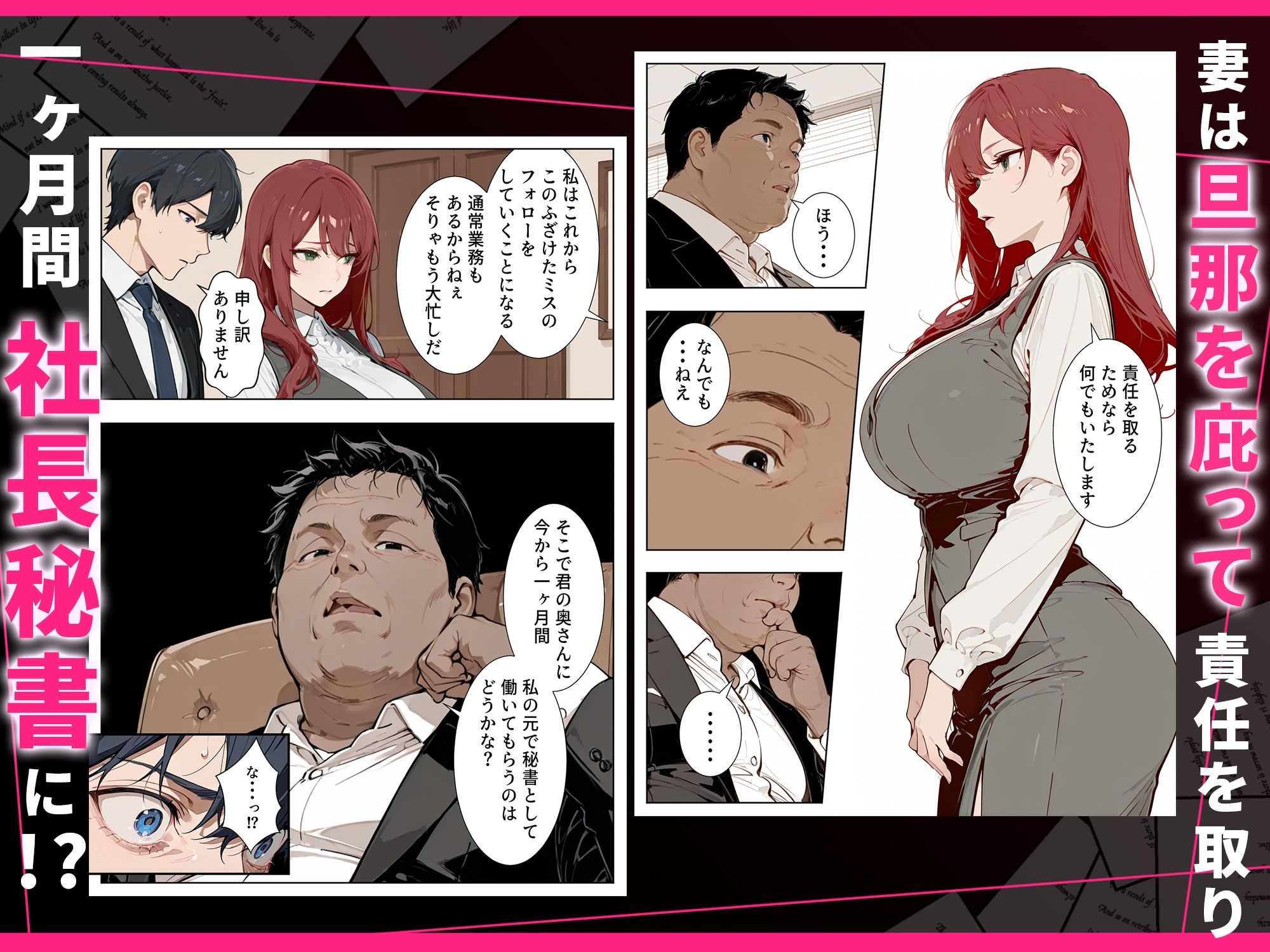 サンプル画像3:強気な人妻が1ヶ月間の寝取られ調教でメス堕ちするまで(HAMACHI工房) [d_736765]