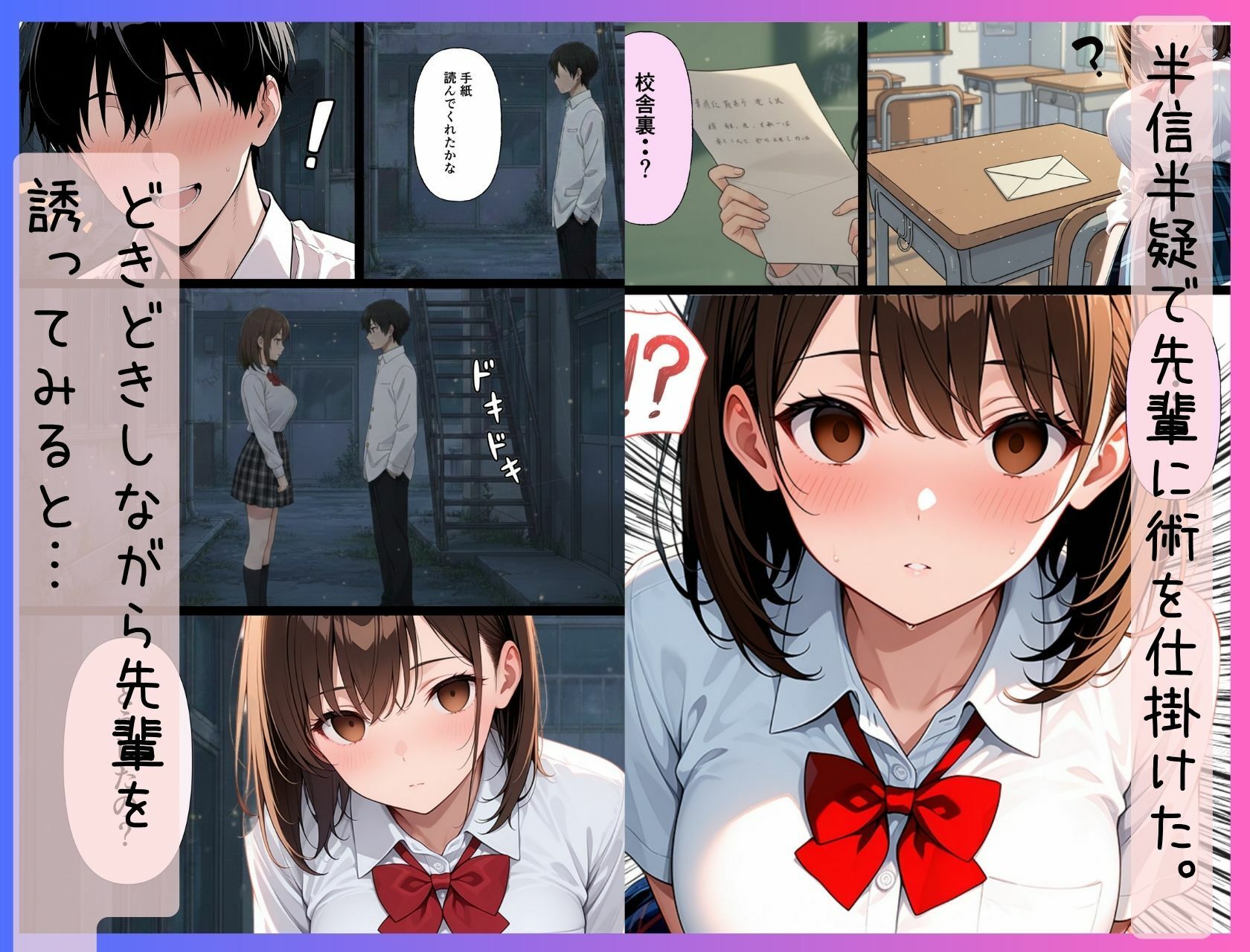 サンプル画像3:洗脳術を手に入れた俺は大好きな先輩をオナホ化した話(Mellow Kiss) [d_736778]