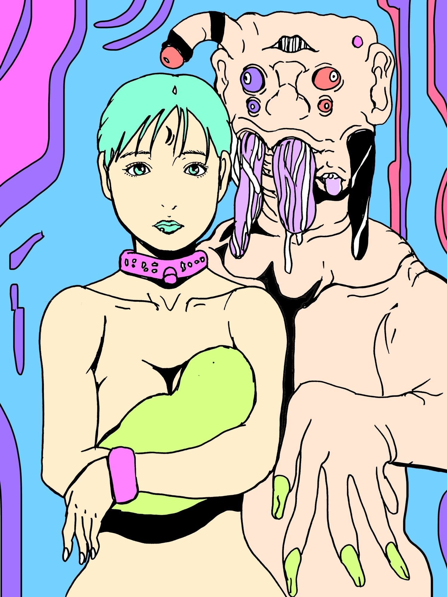 隣家のヤクザの子を産んだ妻 画像1