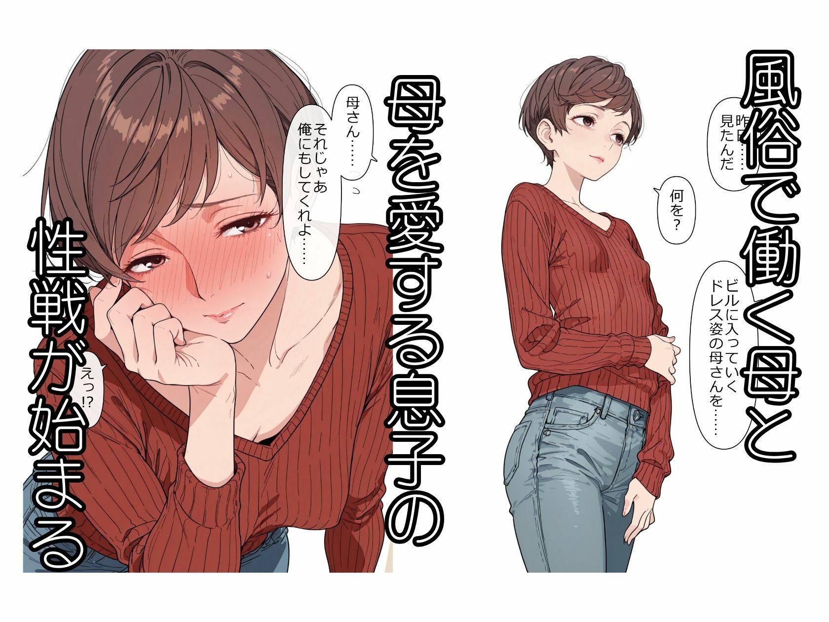 母と息子のイキゲーム1 画像2